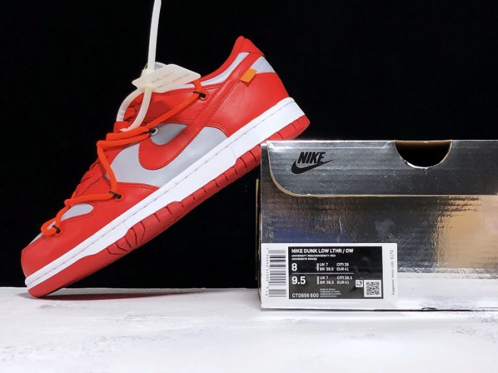Nike Dunk Low OF University Red CT0856-600