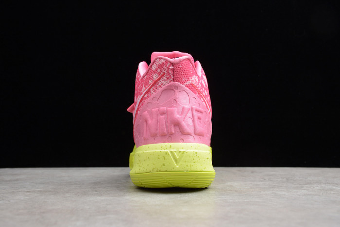 kyrie 5 spongebob patR1ck lotus pink/university red 003